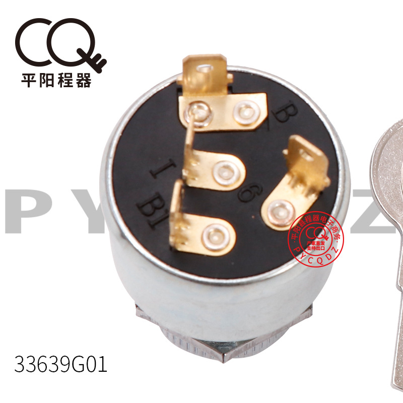 33639-G01 golf cart ignition start switch with key sightseeing car cross-border applicable TXT EZGO