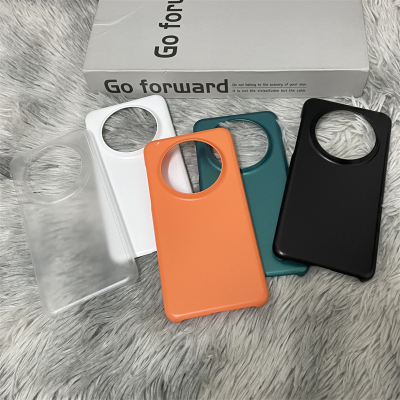 Aplicable a Huawei Mate70Pro semi-paquete de funda de teléfono esmerilada Nova13Pro cubierta protectora anti-caída sin marco superior e inferior