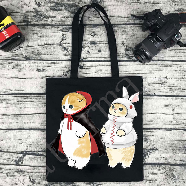 Cute cartoon shopping bag