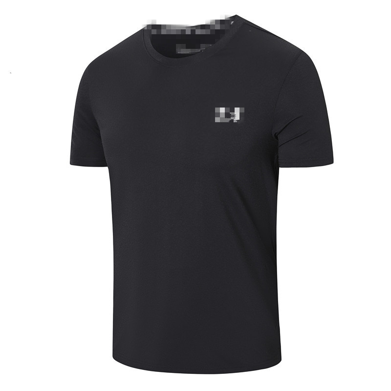Brand Summer Men's Sports Short-Sleeved T-Shirt Running Breathable Fitness Loose Round Neck Ice Silk Outdoor Quick-Drying Sweatshirt Brand Summer Men's Sports Short-Sleeved T-Shirt Running Breathable Fitness Loose Round Neck Ice Silk Outdoor Quick-Drying Sweatshirt