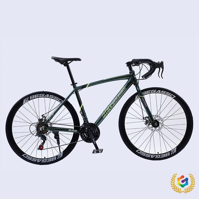 ✮ Cross-Border Wholesale Aluminum Alloy Road Bike with Curved Handlebars, Lightweight Racing Bicycle for Men, Adult Variable Speed Student Model