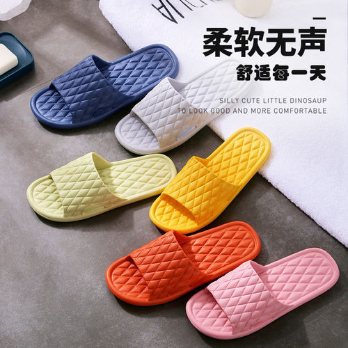 Women's daily indoor household soft-soled slippers, bathroom anti-slip summer outdoor couple's sandals for men
