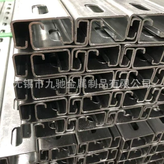 无锡C型钢厂家加工定制 镀锌C型钢 C型钢双内卷 C型槽钢