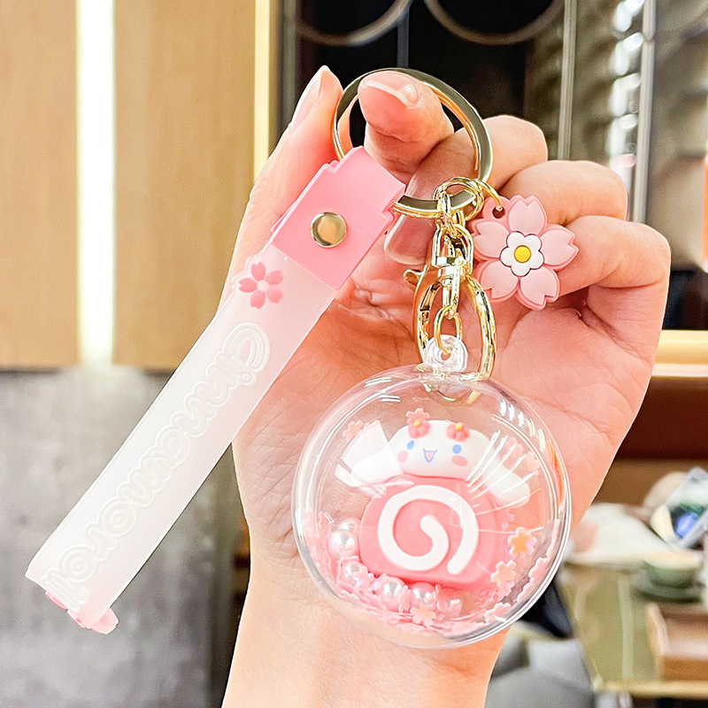 Llavero Creativo de Sanrio con Perro de Orejas Grandes, Cinnamoroll, Colgante para Bolso, Adorno, Pequeño Regalo al por Mayor de Yiwu