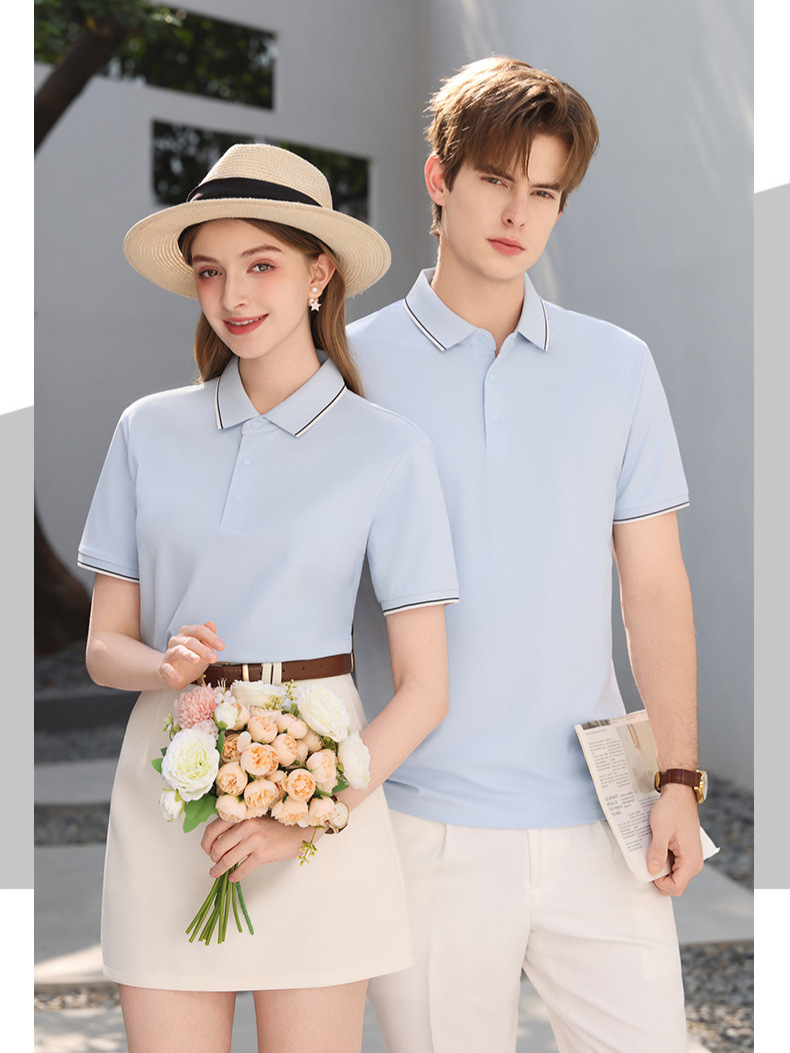 Lacer collar ropa de trabajo personalizada polo de manga corta logotipo de impresión corporativa ropa corporativa grupo bordado empresa