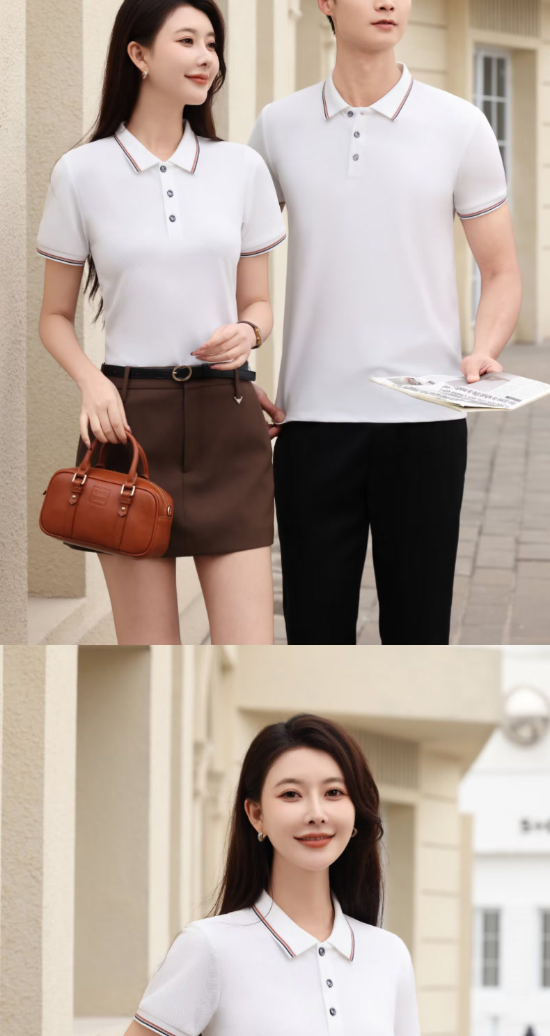 Classic Men's Polo Shirt – Relaxed Fit Short-Sleeve Cotton T-Shirt, Versatile Casual & Semi-Formal Top For Everyday Wear​_viptrois.com