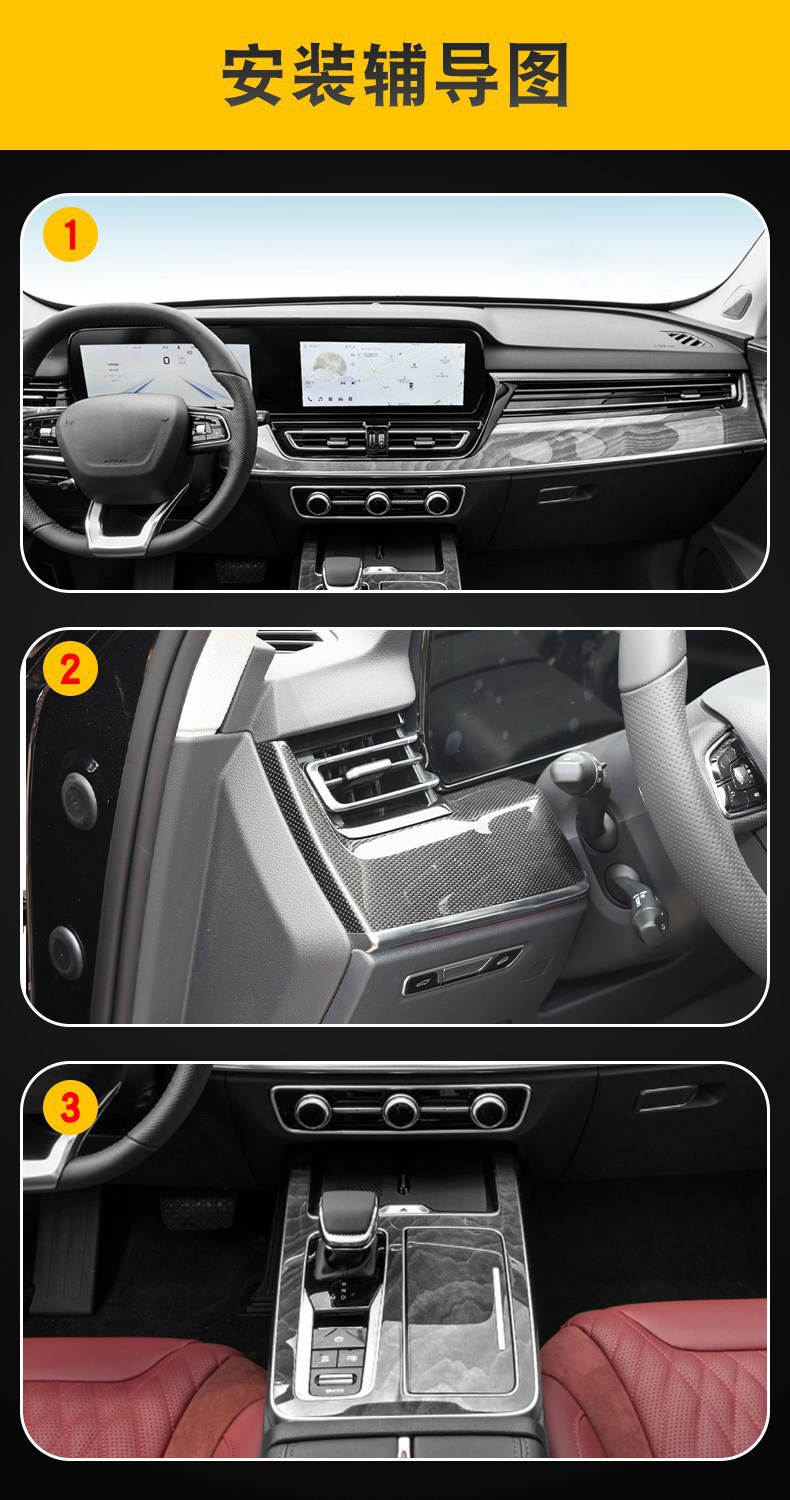 19-25 Hongqi Hs5 Special Screen Central Control Body Interior Car Modification Transparent Car Cover Hd Film-Tpu