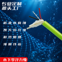 抗拉同轴网线 高柔性PUR拖链电缆 零浮力抗扭光纤 凿岩机专用电缆