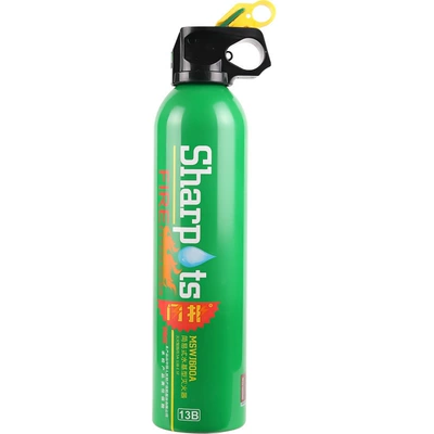 Car Flash Water-Based Fire Vehicle fire extinguisher - vehicle-fire-extinguisher-600ml-flash-13b-green-bottle