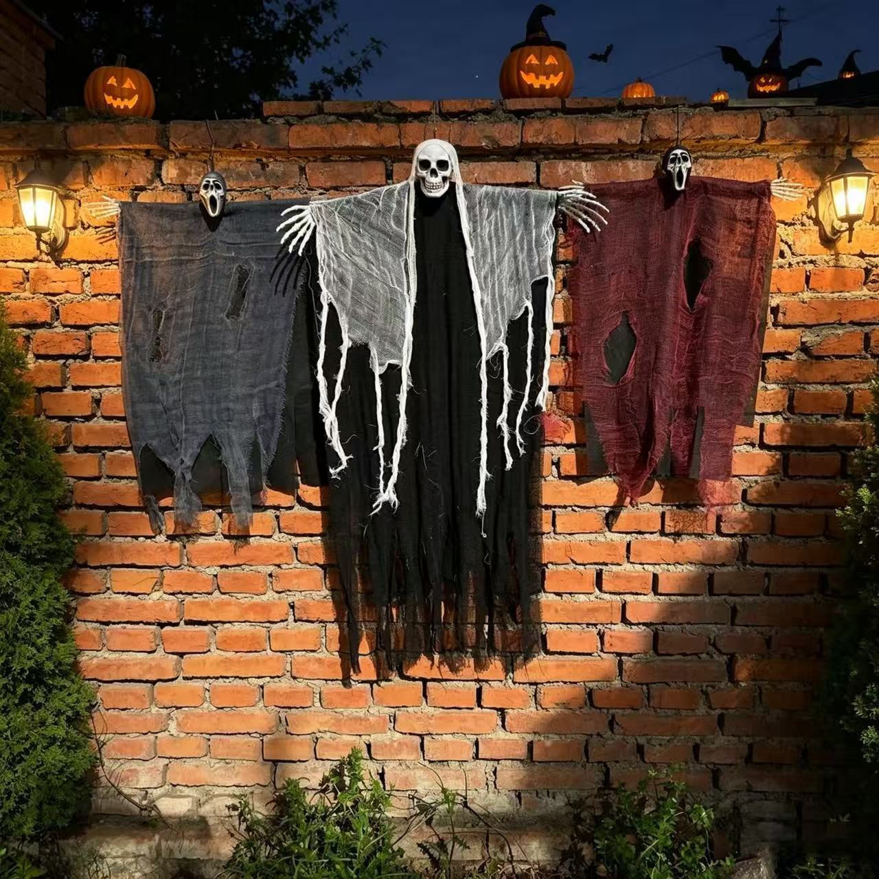 Halloween calaveras horrores fantasmas horrores