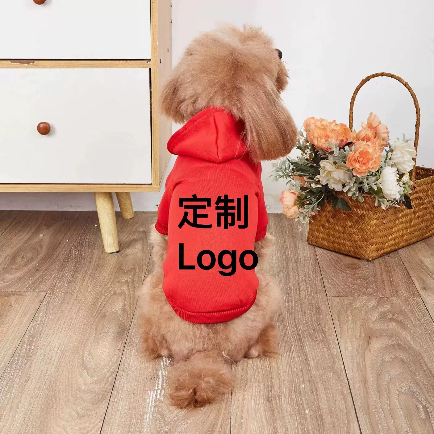 厂家服饰冬季宠物猫狗衣服潮牌卫衣秋冬小狗防冻卫衣狗狗秋冬卫衣