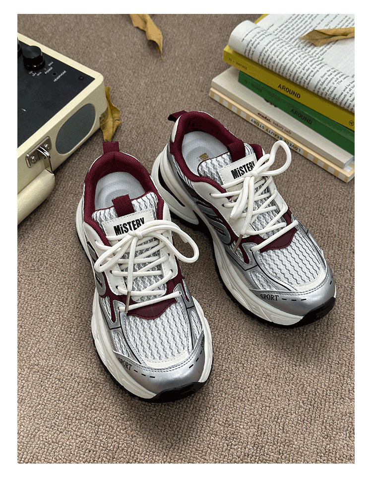 Women's Thick Soled Casual Sports Shoes Versatile Platform Style_voghion.com