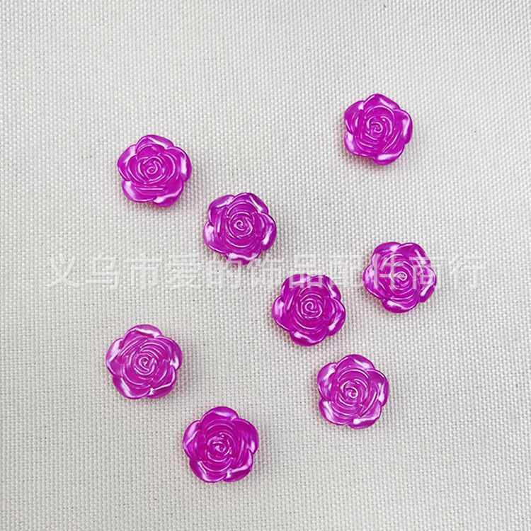 14mm color rose diy Rose Garden Bouquet material accessories double color rose Net red popular wholesale