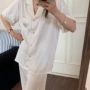薄款夏季女士波点家居服