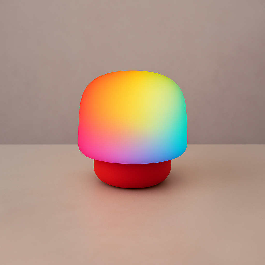 Lámpara Nocturna de Silicona con Diseño de Nube, Popular en el Extranjero, Recargable, Lámpara de Mesa Creativa, Luz de Ambiente Y