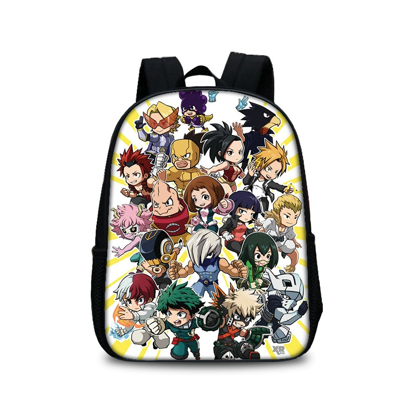 Рюкзак в стиле My Hero Academia 35 см, однослойный школьный рюкзак в стиле колледжа моего героя