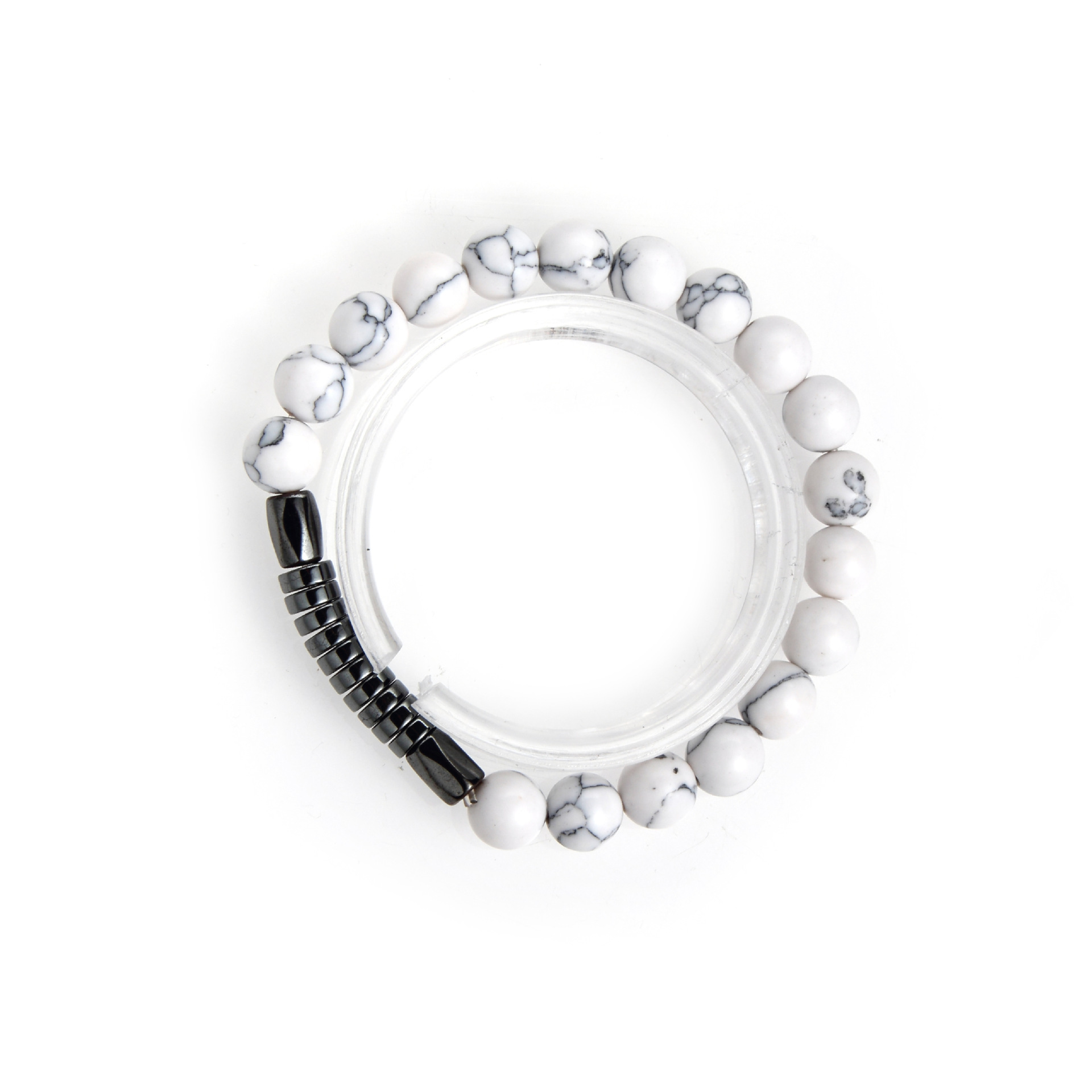 Hip-hop Retro Geometric Titanium Steel Beaded Plating Men's Bracelets display picture 19