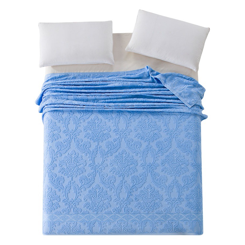 Factory direct cotton towel quilt single wholesale gift double old-fashioned cotton towel blanket summer air conditioning blanket