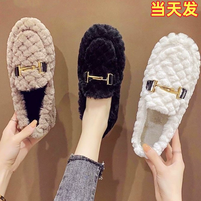 Обувь Mao Explosions, женская зимняя одежда 2021, новая зимняя хлопковая обувь на флисовой подкладке, обувь без шнуровки для беременных, универсальная