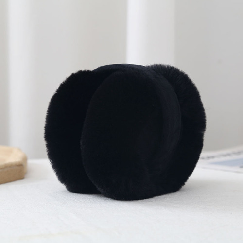 Foldable Ear Muffs Warm Winter Ear Protection for Men and Women Cute Student Plush Ear Covers Korean Style Rabbit Hair imitation Thickened Anti-Frost Ear Bag