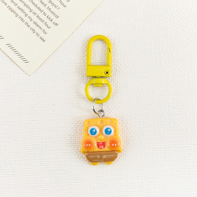 귀여운 캐릭터 키링/전신 미니 스펀지