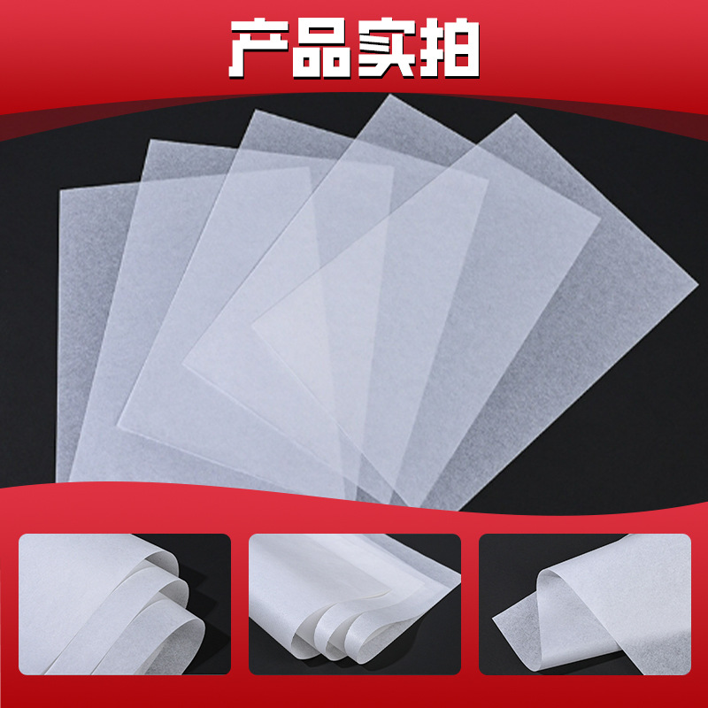 Papel de Embalaje para Ropa y Zapatos, Papel Kraft Blanco de una Sola Capa de 30g, Impreso, Hecho de Pulpa de Madera, Se Puede Cortar, Venta al Por Mayor del Fabricante