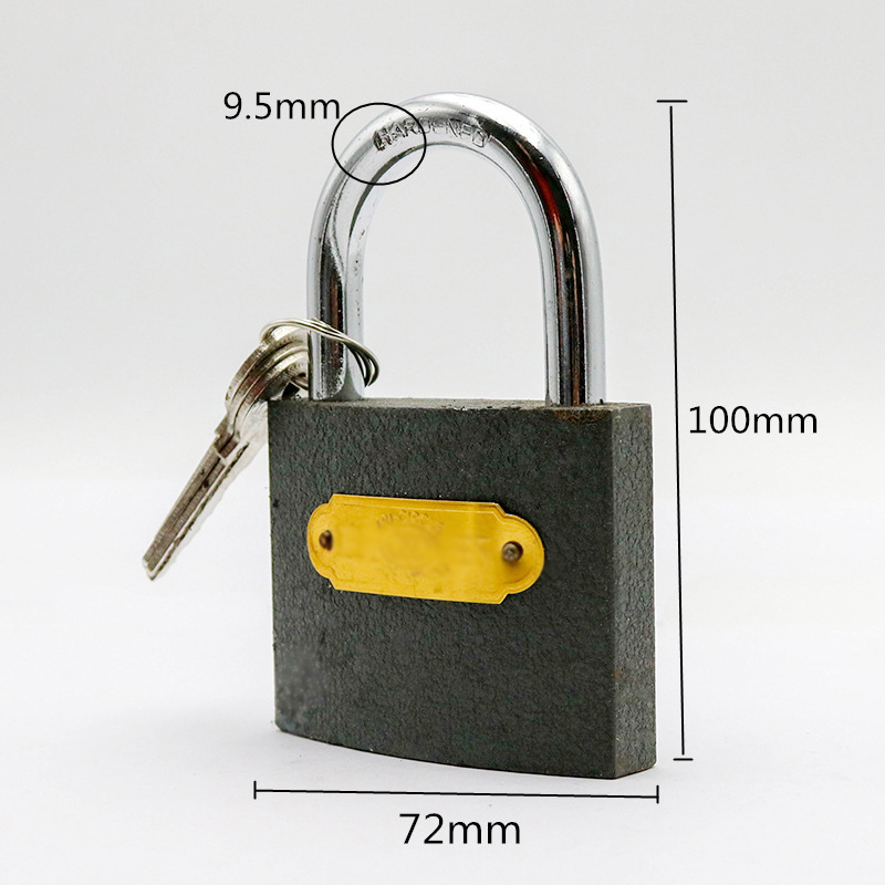 Un candado de palabra, cerradura de puerta de dormitorio, cerradura de llave única, cerradura de seguridad antirrobo actualizada, cerradura abierta directa de la escuela