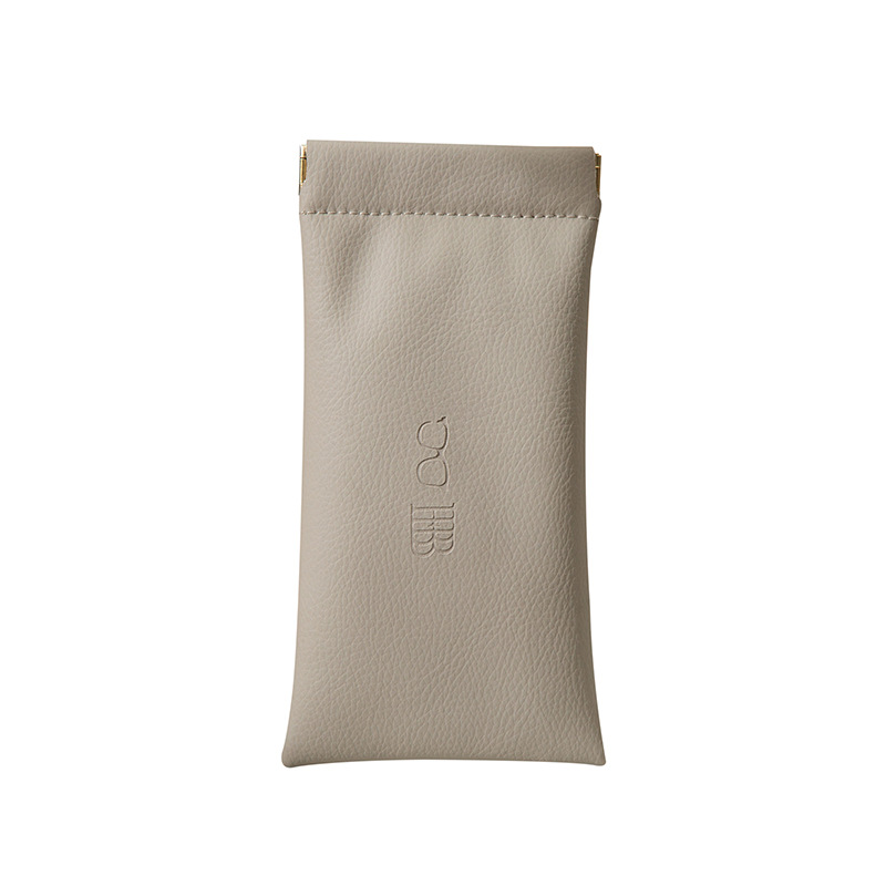 Bolsa de almacenamiento de gafas de sol bolsa de almacenamiento de gafas de sol portátil en cualquier momento bolsa de cosméticos de almacenamiento de gafas de sol cerrada automática larga