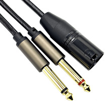 ���r��ĸ�D�p6.5һ�ֶ����l��XLR�D6.35�����{��̨�������ԒͲ��