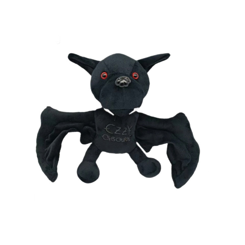跨境新品Ozzy Osbourne - Bat-Biting Plush Toy可分头蝙蝠毛绒|undefined