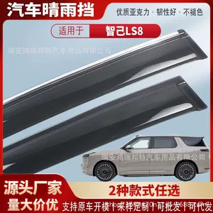 Suitable for Zhiji LS8 car window rain visors, acrylic car rain guards, rain deflectors, exterior modification