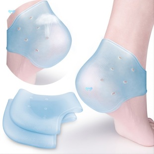 4Pcs Shock Absorbing Heel Pads 4Pcs Silicone Heel Cushions