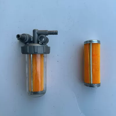 Diesel filter Diesel Filter New Model - ememei-185-190-diesel-filter-double-hole-horizontal-transparent-flats-small-hole-filter-element