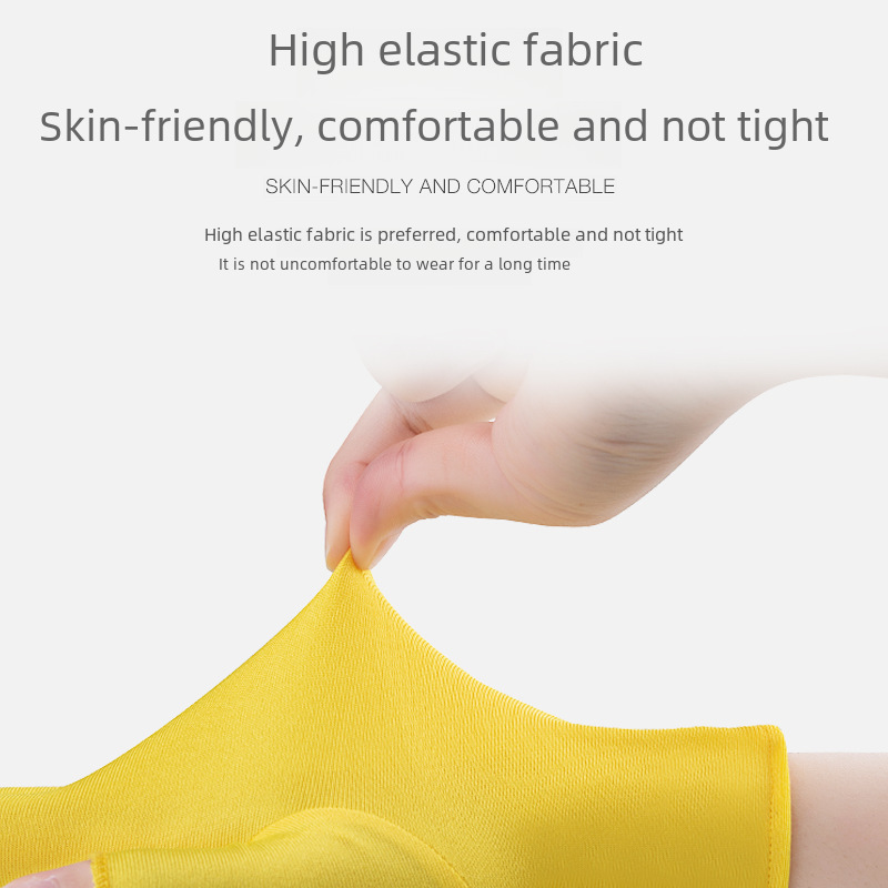 Nail Gloves Anti-UV Exposure-Finger Sunlight Anti-Radiation Special Nail Tools Anti-Black Half-Finger Sleeve_maomaolike.com