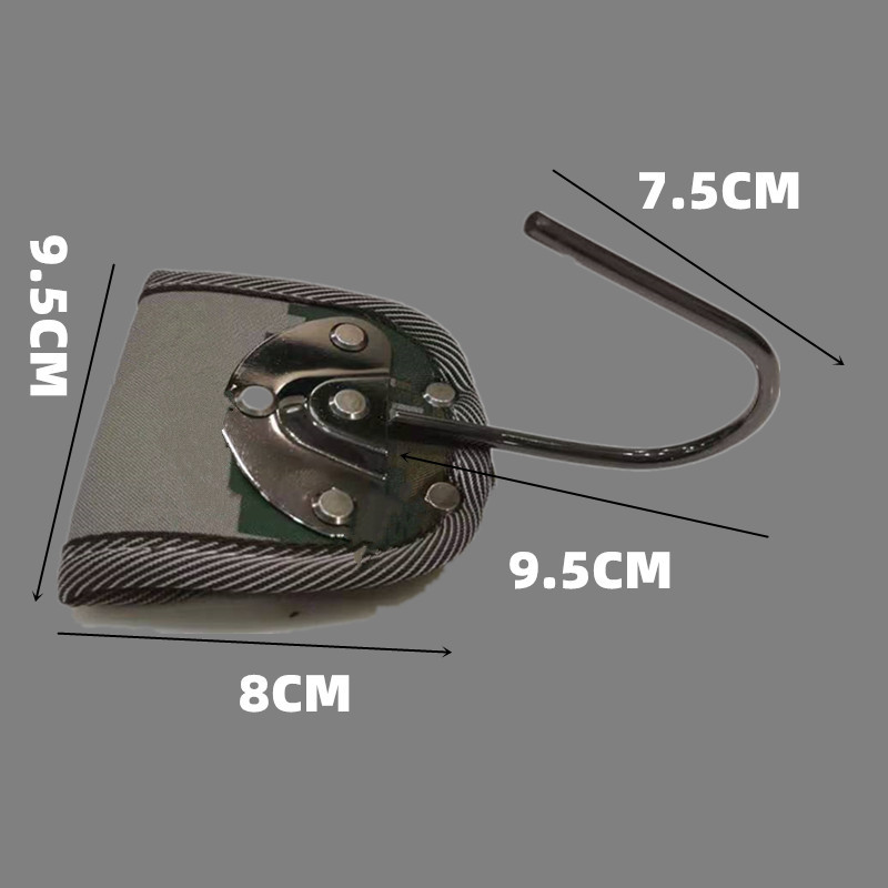 Papel de pared carpintero bolsillo de clavos bolsas cortinas carpinteros electricistas bolsas de cintura multifunción kit de instalación