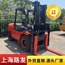 外贸出口 5吨叉车 5吨丰田大吨位电动叉车 外贸合作