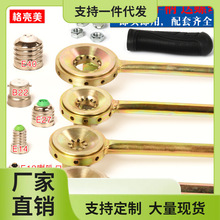 40HP批发灯头机E27 E12E14B22E40灯头钳灯帽锁紧器打点机固定夹具