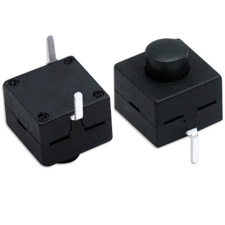 小型自锁开关  方形手电筒按键开关 小型手电筒按钮开关8*8MM