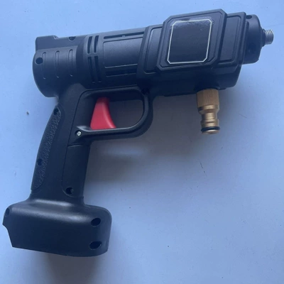 and Brushless High-Pressure Cordless Lithium Battery: High pressure car wash water gun - aluminum-alloy-makita-socket-bare-metal