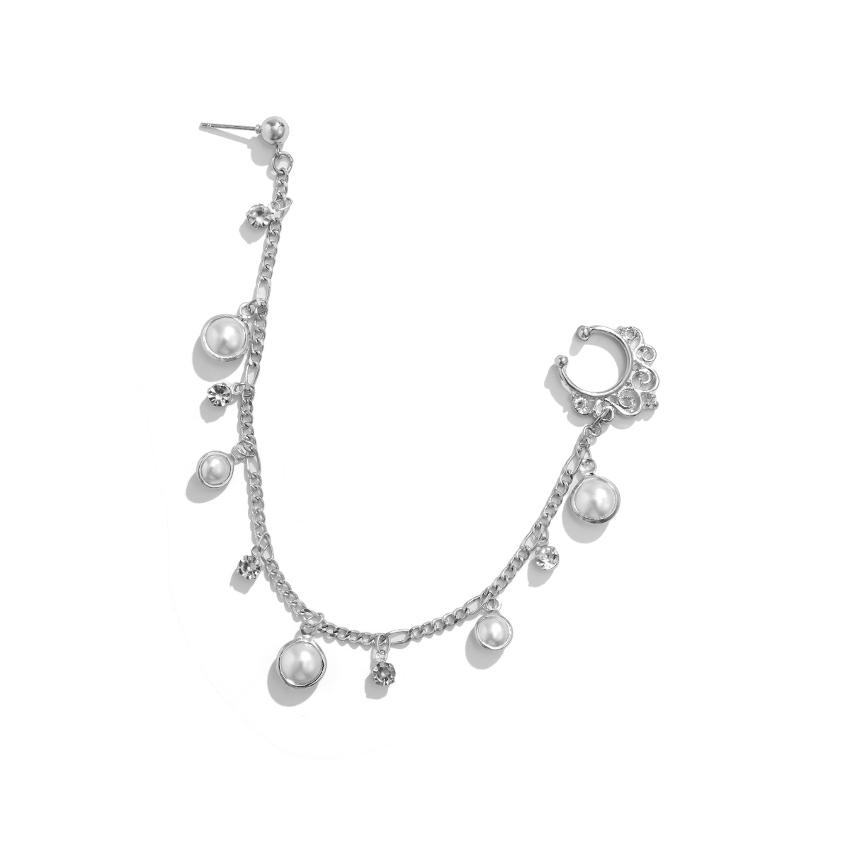 European and American jewelry, ethnic style, Su style, no punching nose studs, nose accessories, sweet and cool earrings, puncture nose rings_voghion.com