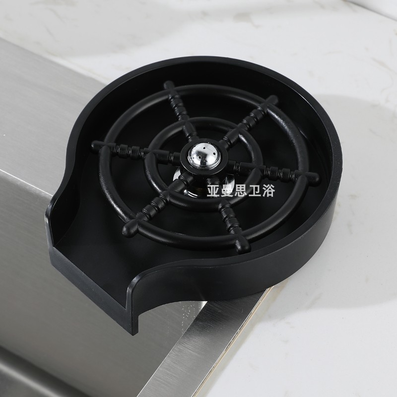 j8咖啡奶茶水槽高压厨房吧台奶瓶杯子家用自动喷洗按压式冲g3