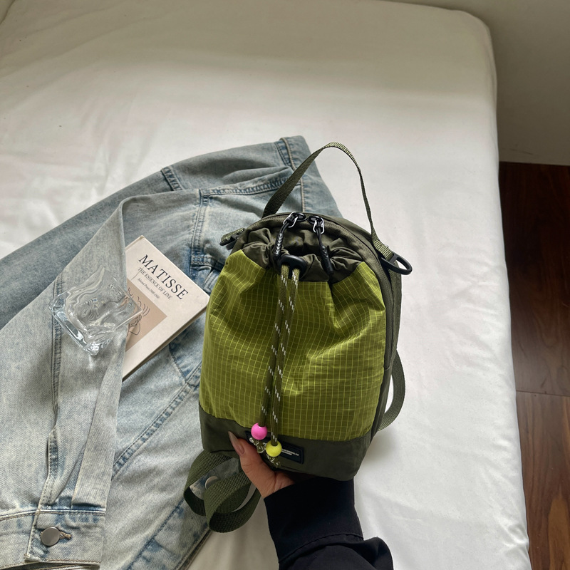 Nueva bolsa de hombro ligera al aire libre para mujeres multifuncional trekking de moda bolsa de hervidor de agua de cuerda