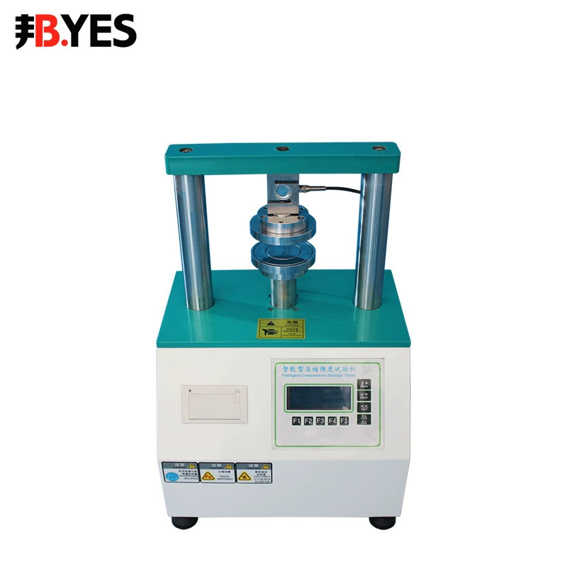 Испытание на прочность на боковое давление Машина для испытания прочности на сжатие бумажного картона Тестер прочности на сжатие гофрированной бумаги определение прочности на кольцо