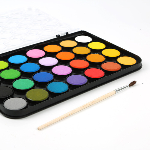 Chenguang solid watercolor pigment art painting supplies hand-painted watercolor pigment office stationery wholesale