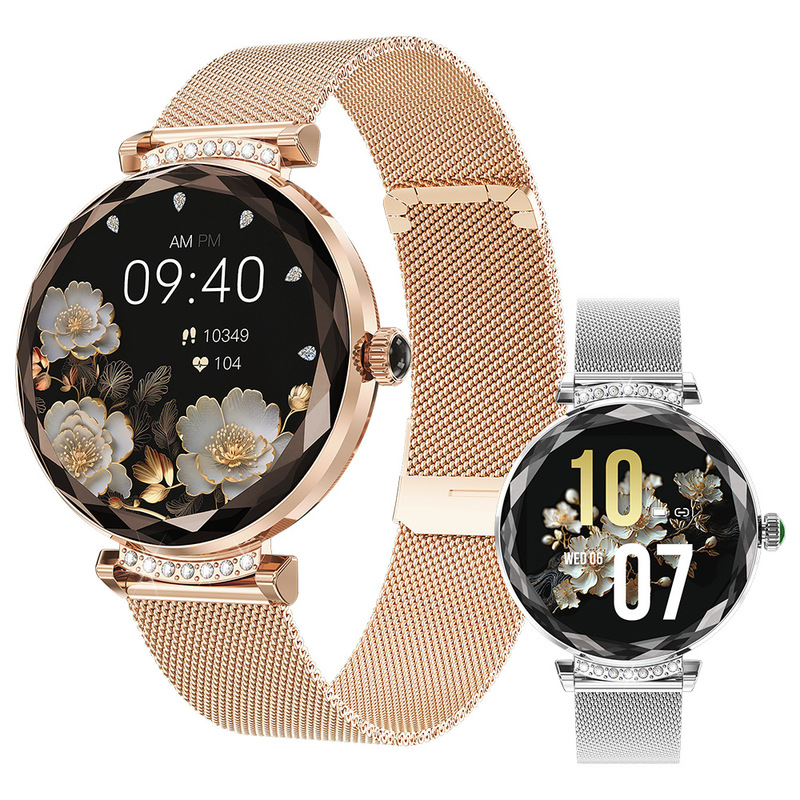 NX7Pro Smart Watch Bluetooth Call AMOLED Screen Heart Rate Health Women Physiological Reminder Sports Watch