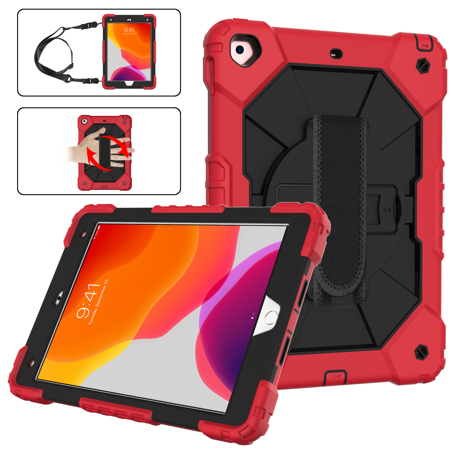 C2 빨간색과 검은 색