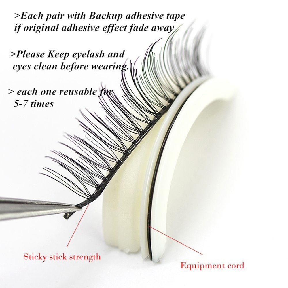 28g Weight False Eyelashes Makeup Tools Types 1 Piece Quantity Artificial Fiber Material Solid Color Pattern Fashion Style Fashion Solid Color Artificial Fiber False Eyelashes 1 Piece 5