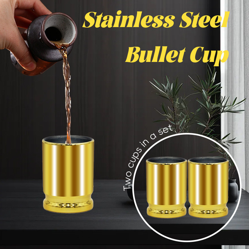 Calibre Gourmet Bullet Cup bar atmósfera de plástico engrosada Copa de cerveza Set de 2 piezas copa de vino