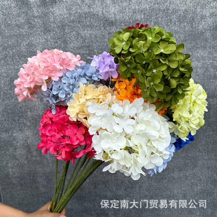 Artificial flower scene layout wedding artificial flower hydrangea wedding ornaments artificial flowers diy flower arrangement floor decoration accessories