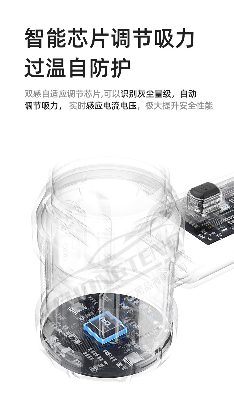[Premium Selection] Car Vacuum Cleaner Handheld Small Wireless Dual-Use Blowing and Vacuuming Machine with Super Strong Suction for Car and Home Use